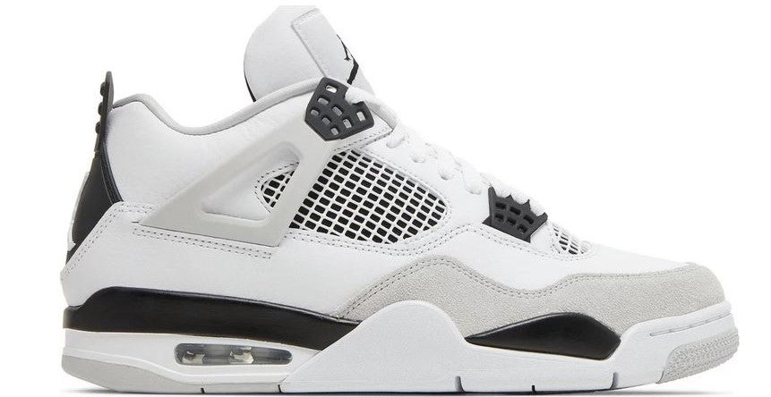 Jordan 4 Retro Military Black (GS) - kicks n'spired