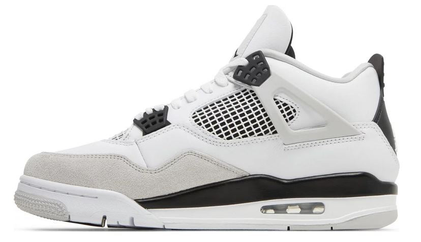 Jordan 4 Retro Military Black (GS) - kicks n'spired