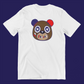 White T-Shirt Kicks N'spired Bear - kicks n'spired