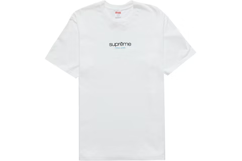 Supreme Classic Logo Tee White - kicks n'spired